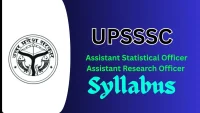 UPSSSC Assistant Statistical Officer Syllabus