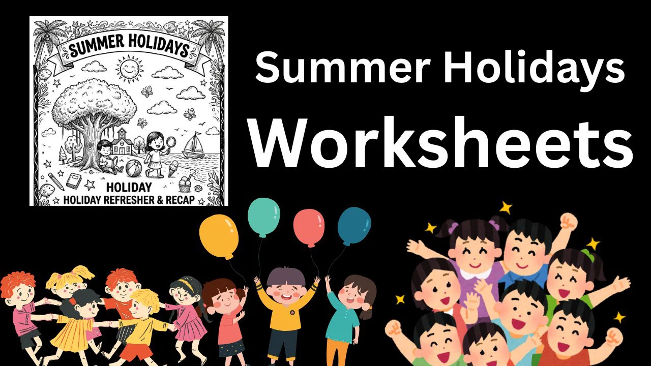 AP Students Summer Holiday Worksheets 2026 for 1st-5th Class 1 Summer Worksheets