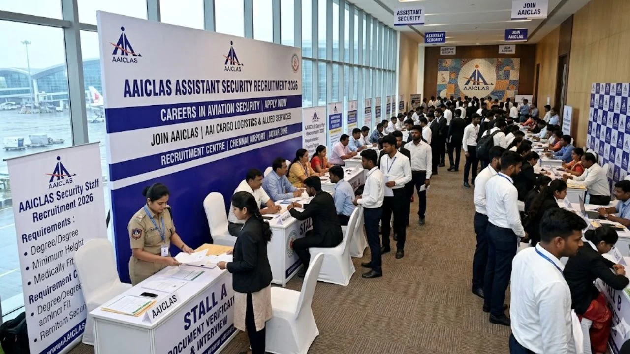 AAICLAS Assistant Security Recruitment 2026 Online Form, 62 Posts 1 AAICLAS Assistant Security Recruitment