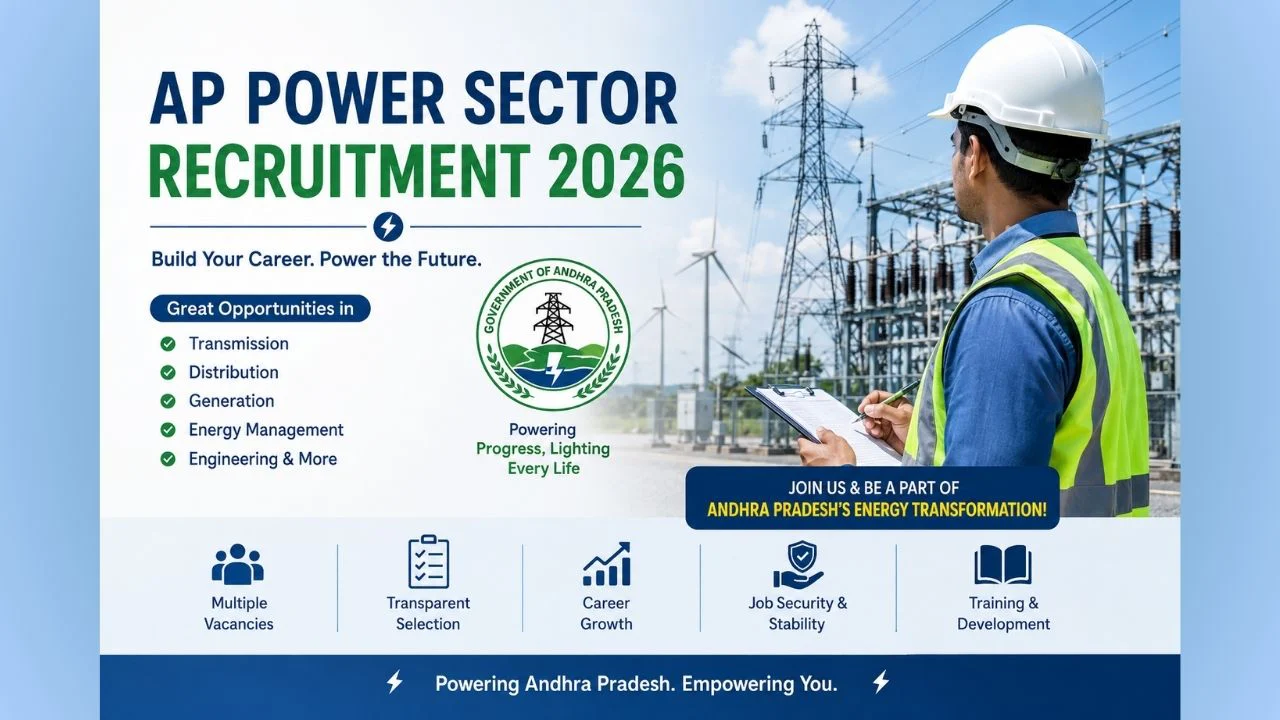 AP Power Sector Recruitment 2026 Out for 629 Assistant Executive Engineer Posts 1 AP Power Sector Recruitment