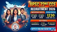 BPSC 72nd CCE Recruitment