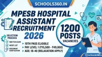MPESB Hospital Assistant Recruitment