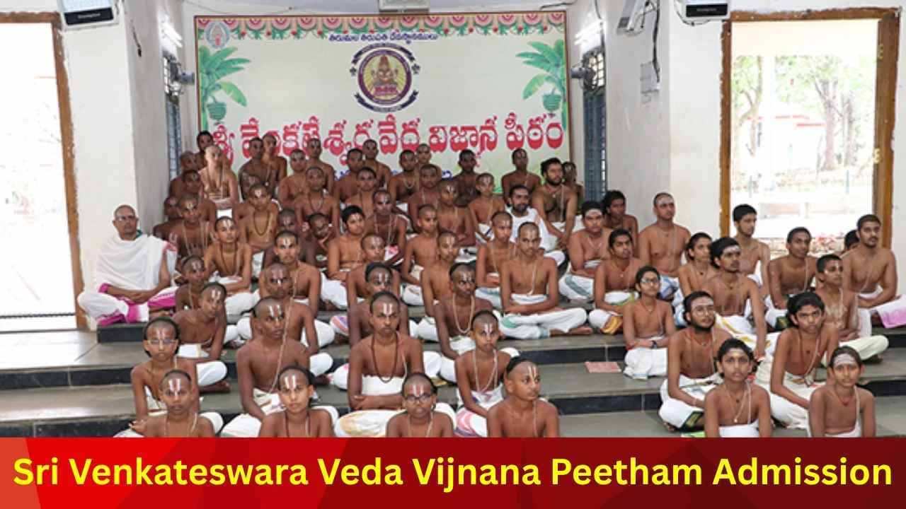 TTD Sri Venkateswara Veda Vijnana Peetham Admission 2026-27 1 Sri Venkateswara Veda Vijnana Peetham Admission