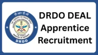 DRDO DEAL Apprentice Recruitment 2026
