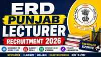 ERD Punjab Recruitment