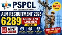 PSPCL ALM Recruitment 2026 Apply 6289 Assistant Linemen Posts