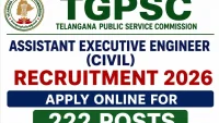 TGPSC Assistant Executive Engineer (Civil) Recruitment 2026