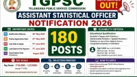 TGPSC Assistant Statistical Officer Recruitment