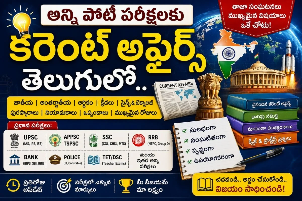 కరెంట్ అఫైర్స్