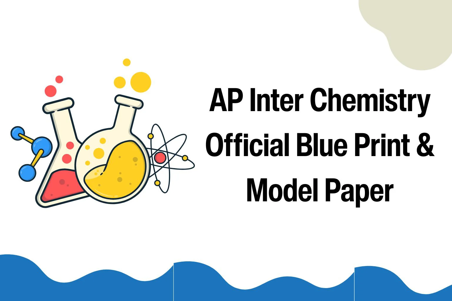 AP Inter 2nd Year Chemistry Blueprint, Question Papers 2027 Weightage 1 AP Inter Chemistry Official Blue Print & Model Paper