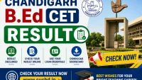 Chandigarh BEd CET Result