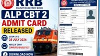 RRB ALP CBT 2 Admit Card