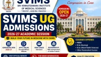 SVIMS UG Admissions