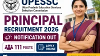 UPESSC Principal Recruitment