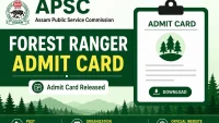 APSC Forest Ranger Admit Card