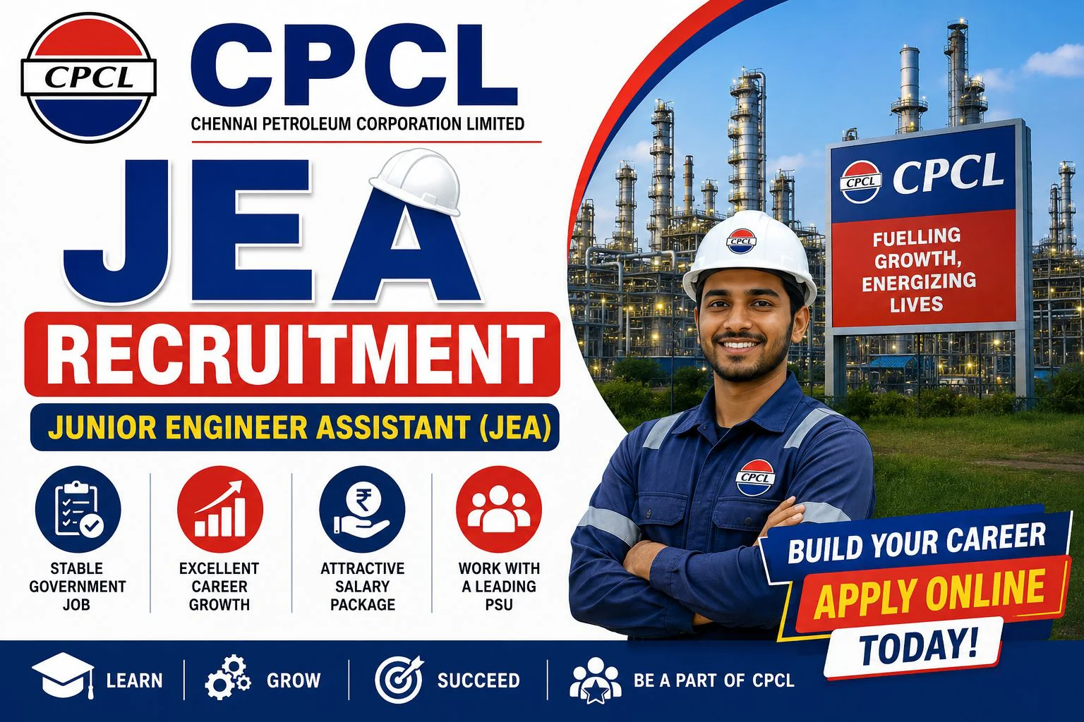 CPCL JEA Recruitment 2026 Apply Online for 60 Junior Engineering Assistant Posts 1 CPCL JEA Recruitment