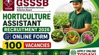 GSSSB Horticulture Assistant Recruitment
