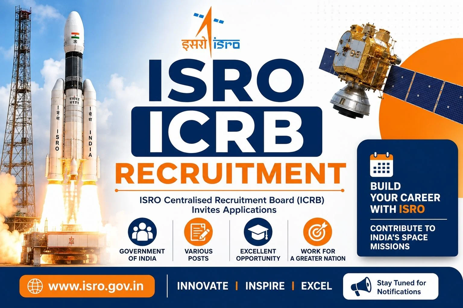 ISRO ICRB Recruitment 2026 Out for 267 Assistant, JPA, UDC, Stenographer Posts 1 ISRO ICRB Recruitment