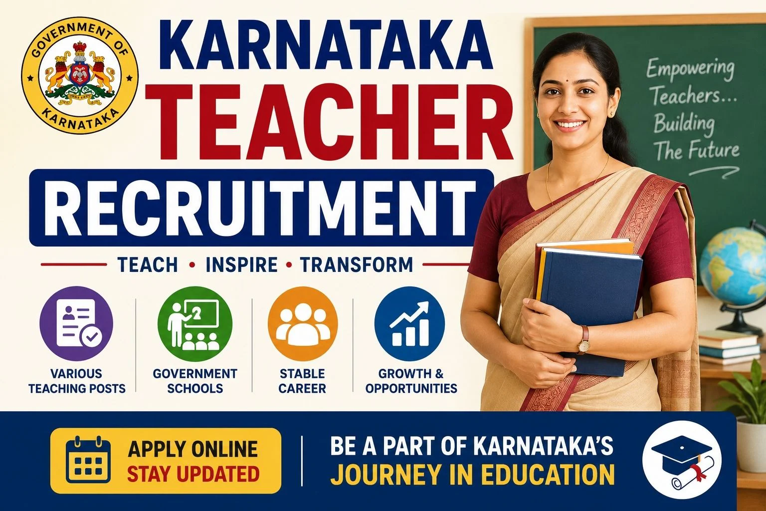 Karnataka Teacher Recruitment 2026 Notification Out for 15,000 Vacancies 1 Karnataka Teacher Recruitment