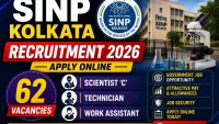 SINP Kolkata Recruitment