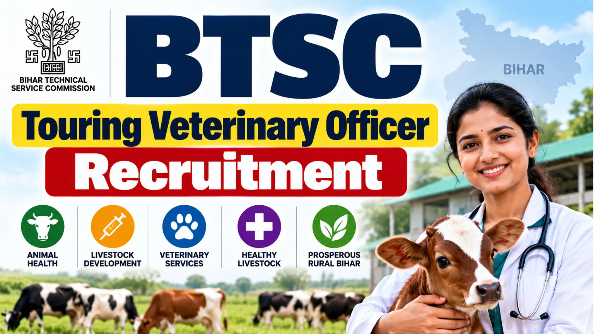 Schools360 2 BTSC Touring Veterinary Officer Recruitment