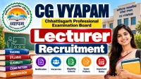 CG Vyapam Lecturer Recruitment