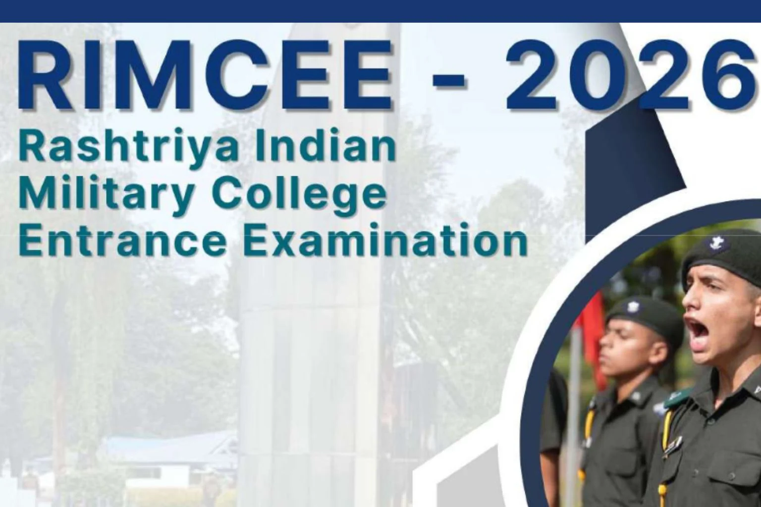 RIMCEE 2026: Registration Open for Class VIII Admission at RIMC Dehradun 2 RIMCEE 1
