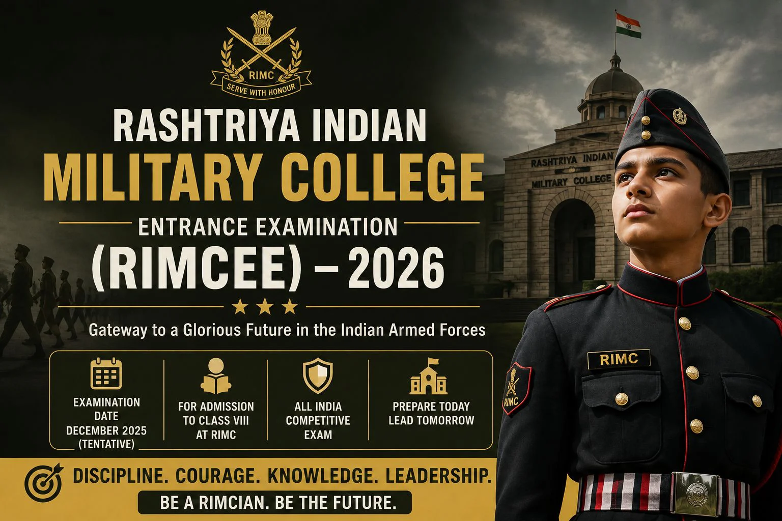 RIMCEE 2026: Registration Open for Class VIII Admission at RIMC Dehradun 1 RIMCEE