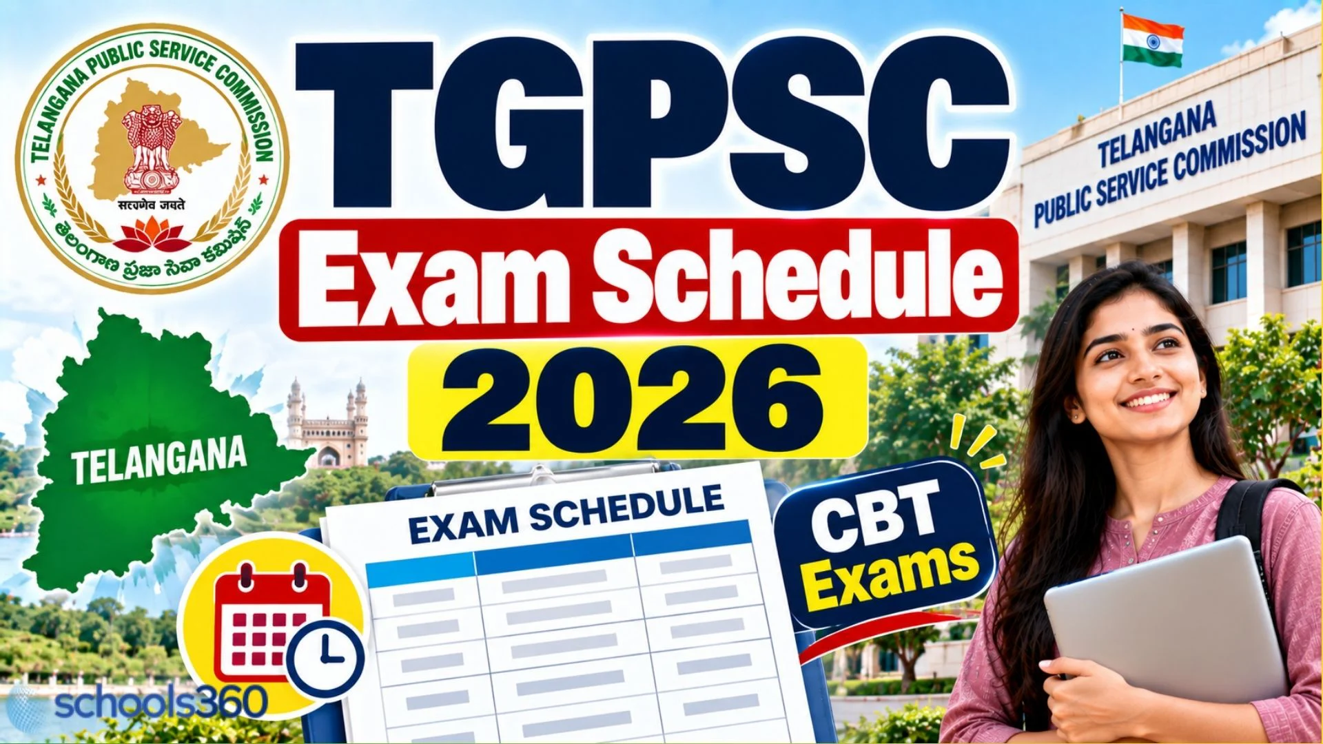 TGPSC Exam Schedule 2026 Out; Check TGPSC Exam Dates 1 TGPSC Exam Schedule