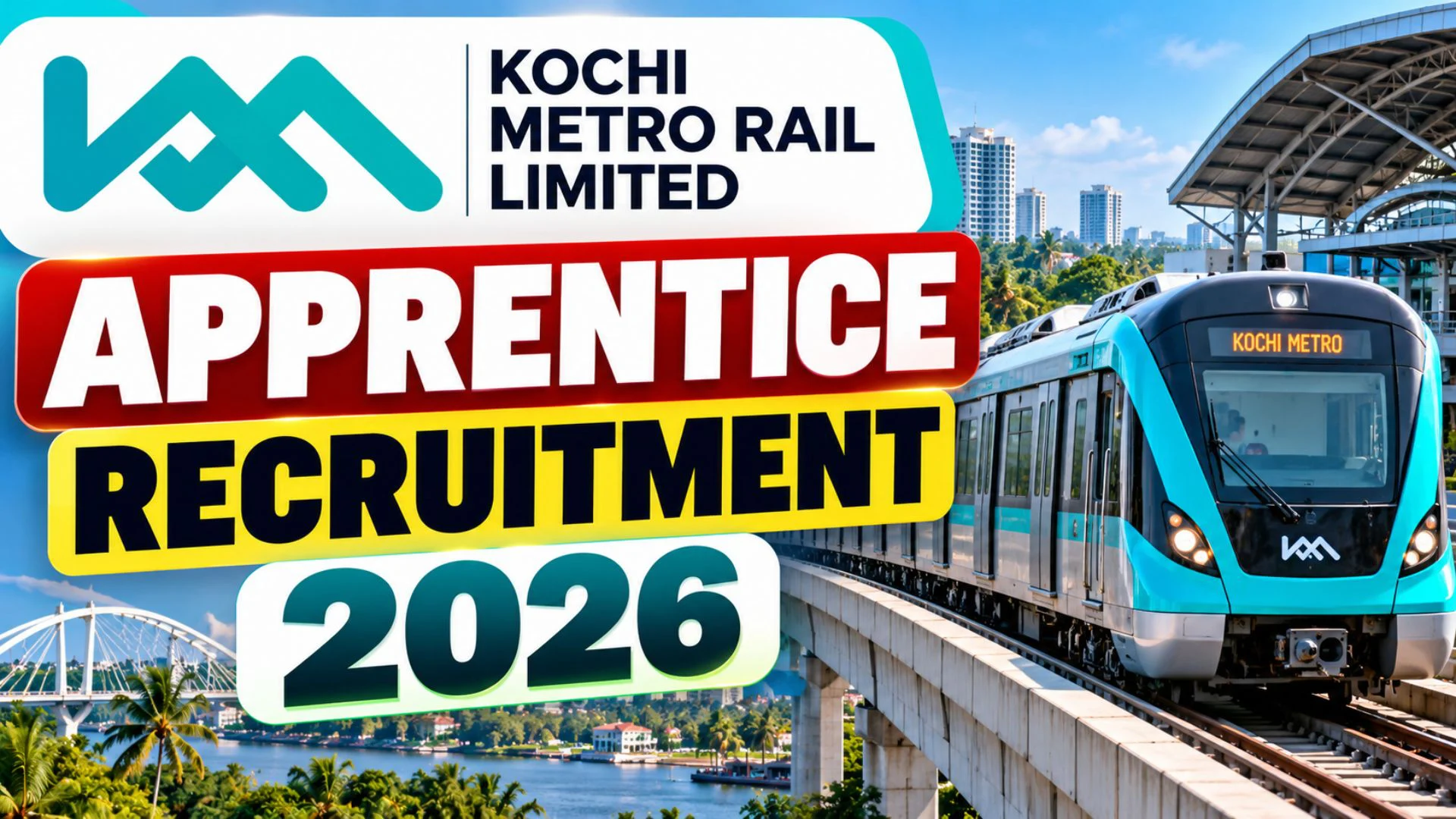 Kochi Metro Rail Apprentice Recruitment 2026 Notification Out for 70 Posts, Apply Online 1 Kochi Metro Rail Apprentice Recruitment