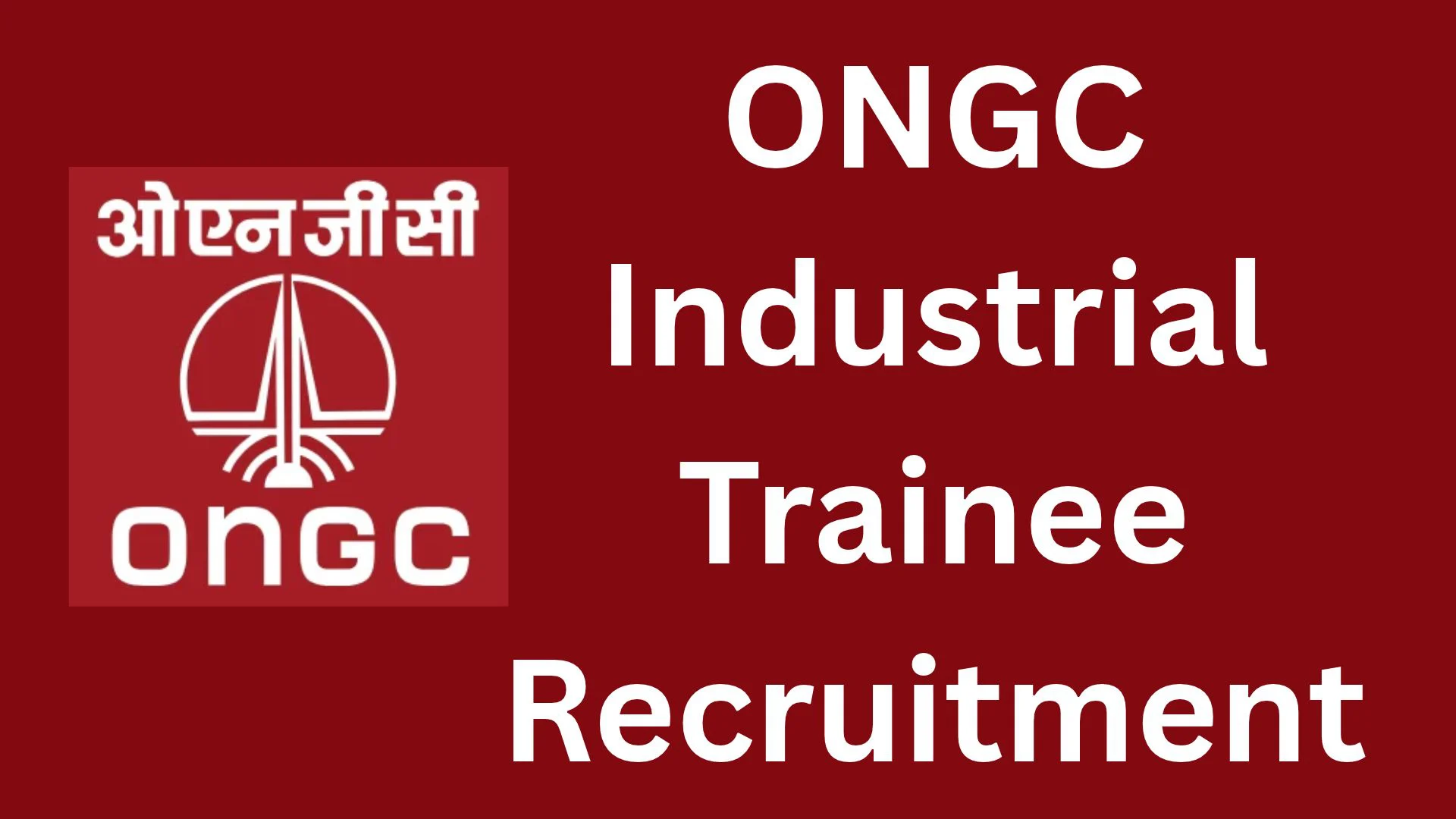 ONGC Industrial Trainee Recruitment 2026 Apply Online 50 CA & CMA Posts 1 ONGC Industrial Trainee Recruitment