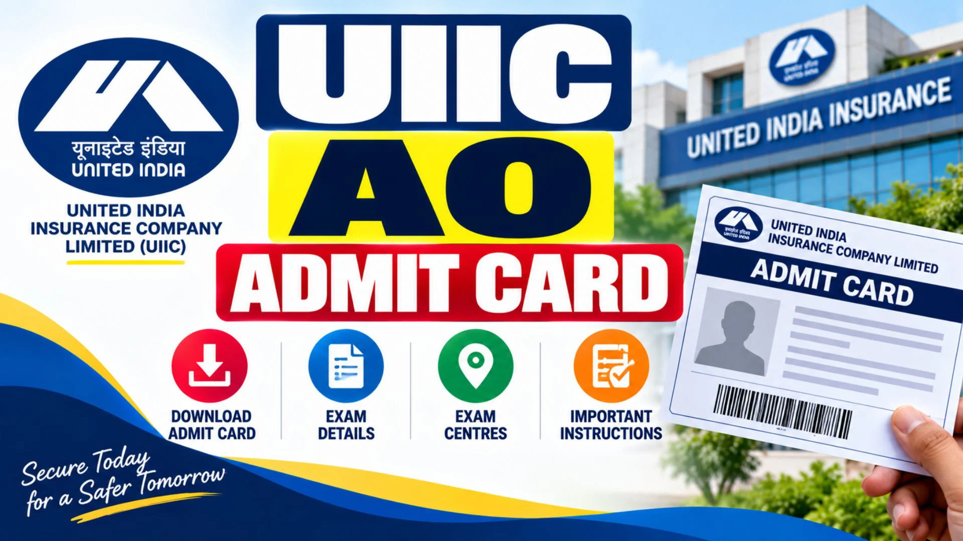 UIIC AO Admit Card 2026; Get Prelims Call Letter at uiic.co.in 1 UIIC AO Admit Card