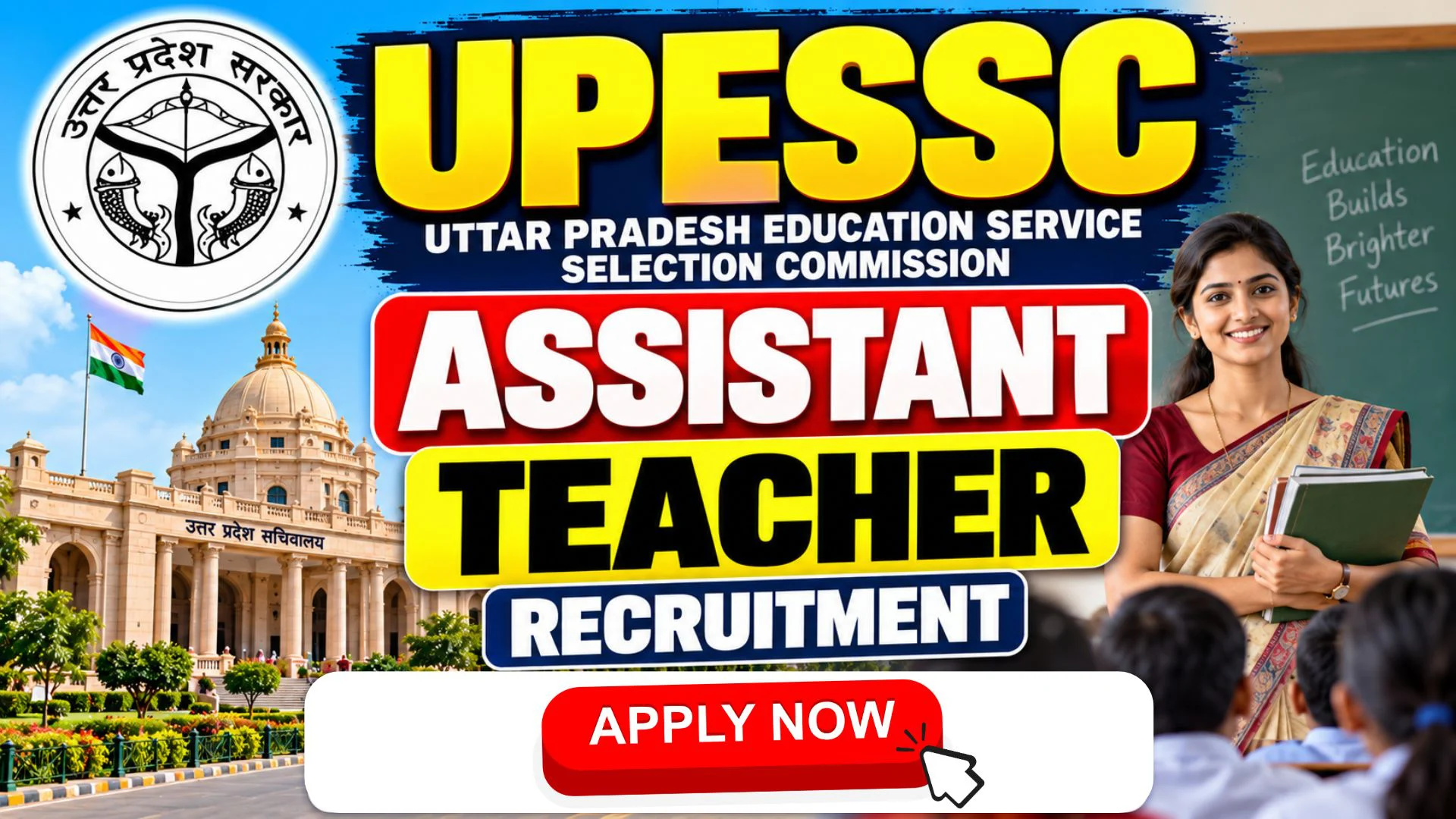 UPESSC Assistant Teacher Recruitment 2026 Notification Out for 17,735 TGT Posts 1 UPESSC Assistant Teacher Recruitment